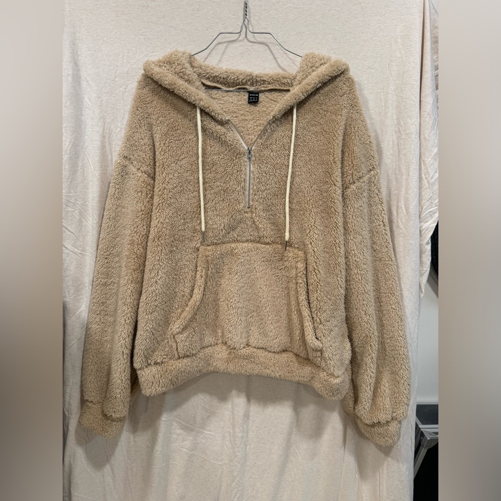 SHEIN Sherpa hooded sweater